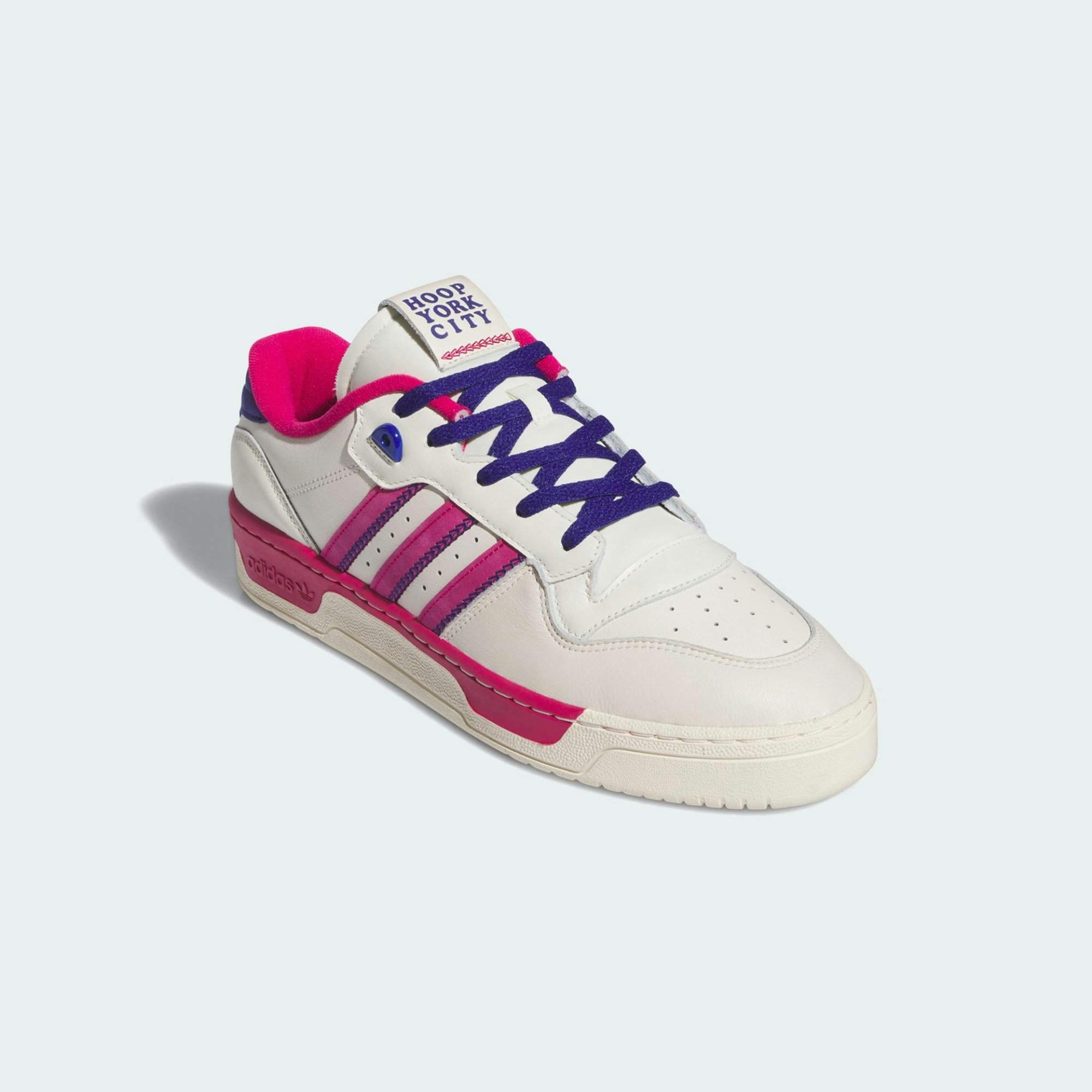 Hoop York City x Adidas Rivalry Low "Bold Pink"