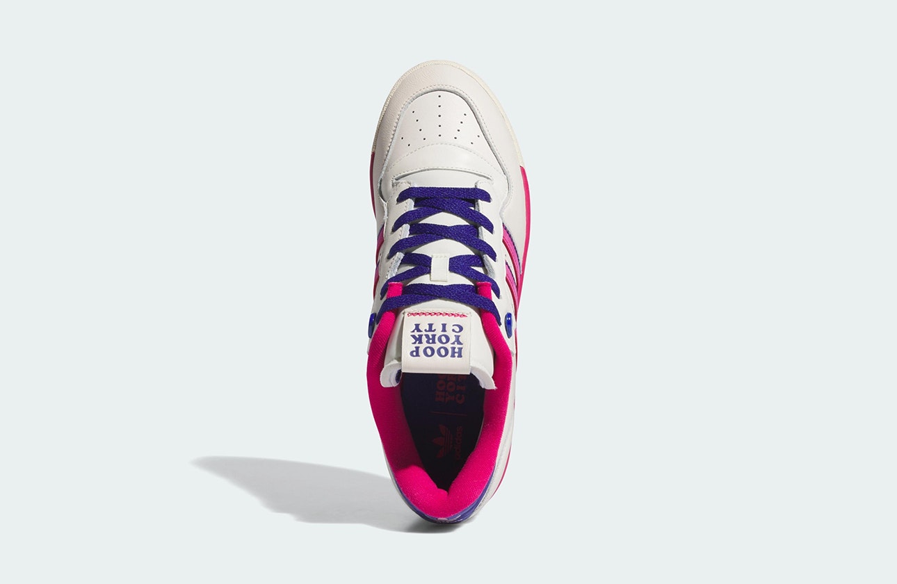 Hoop York City x Adidas Rivalry Low "Bold Pink"