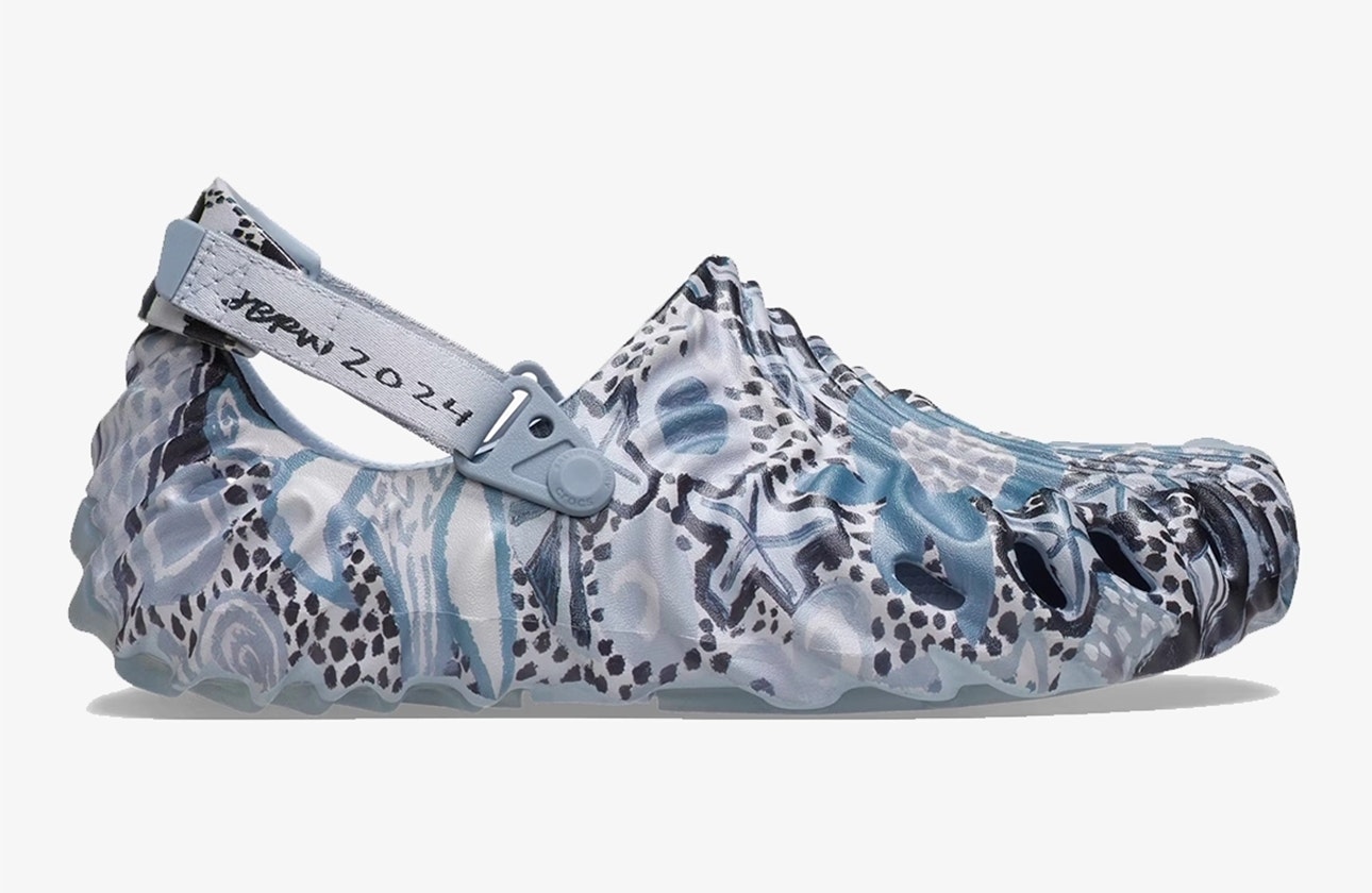 Salehe Bembury x Jonas Wood x Crocs Pollex Clog "Mixed Grey"