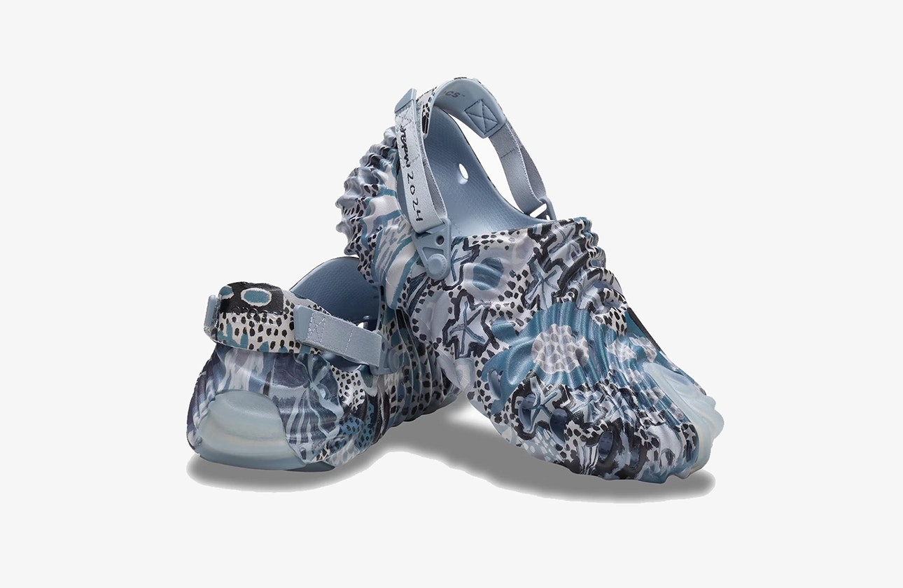 Salehe Bembury x Jonas Wood x Crocs Pollex Clog "Mixed Grey"