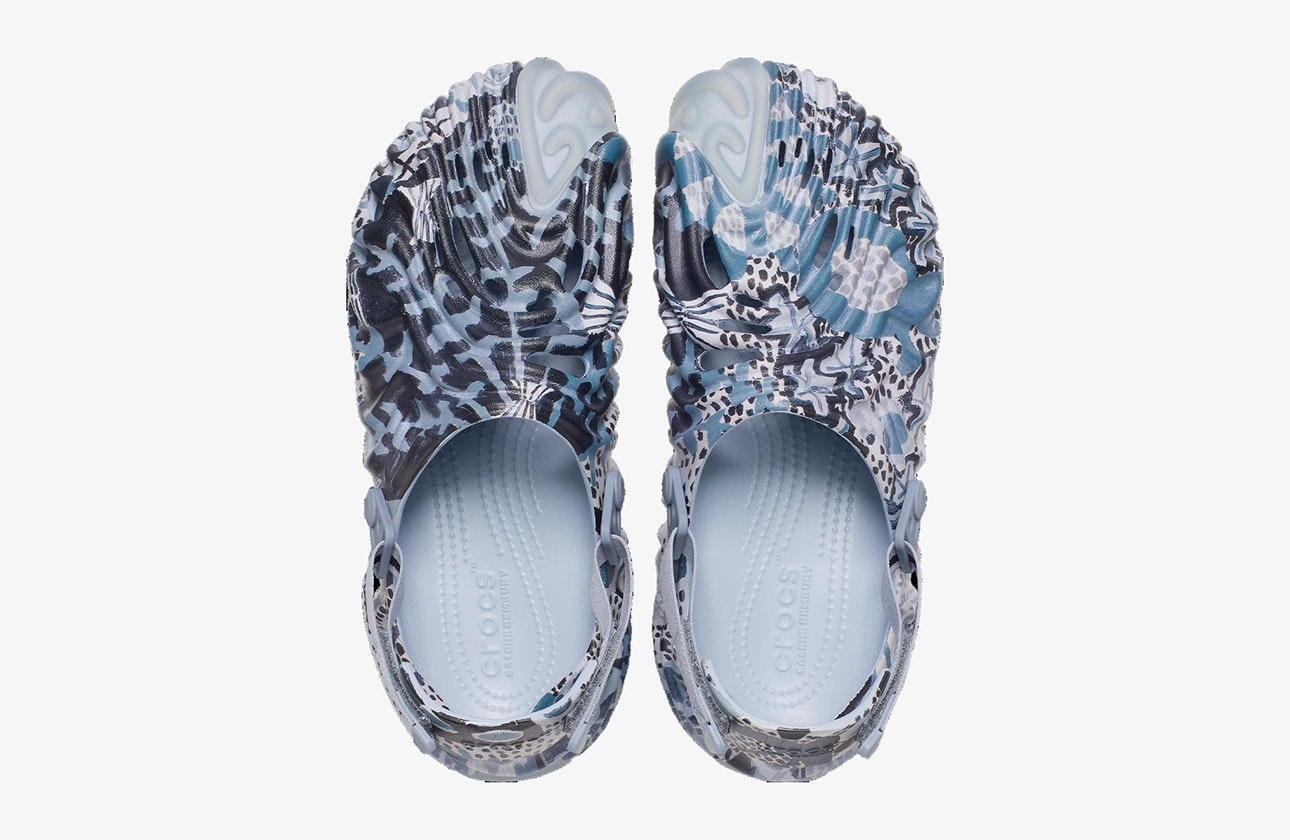 Salehe Bembury x Jonas Wood x Crocs Pollex Clog "Mixed Grey"