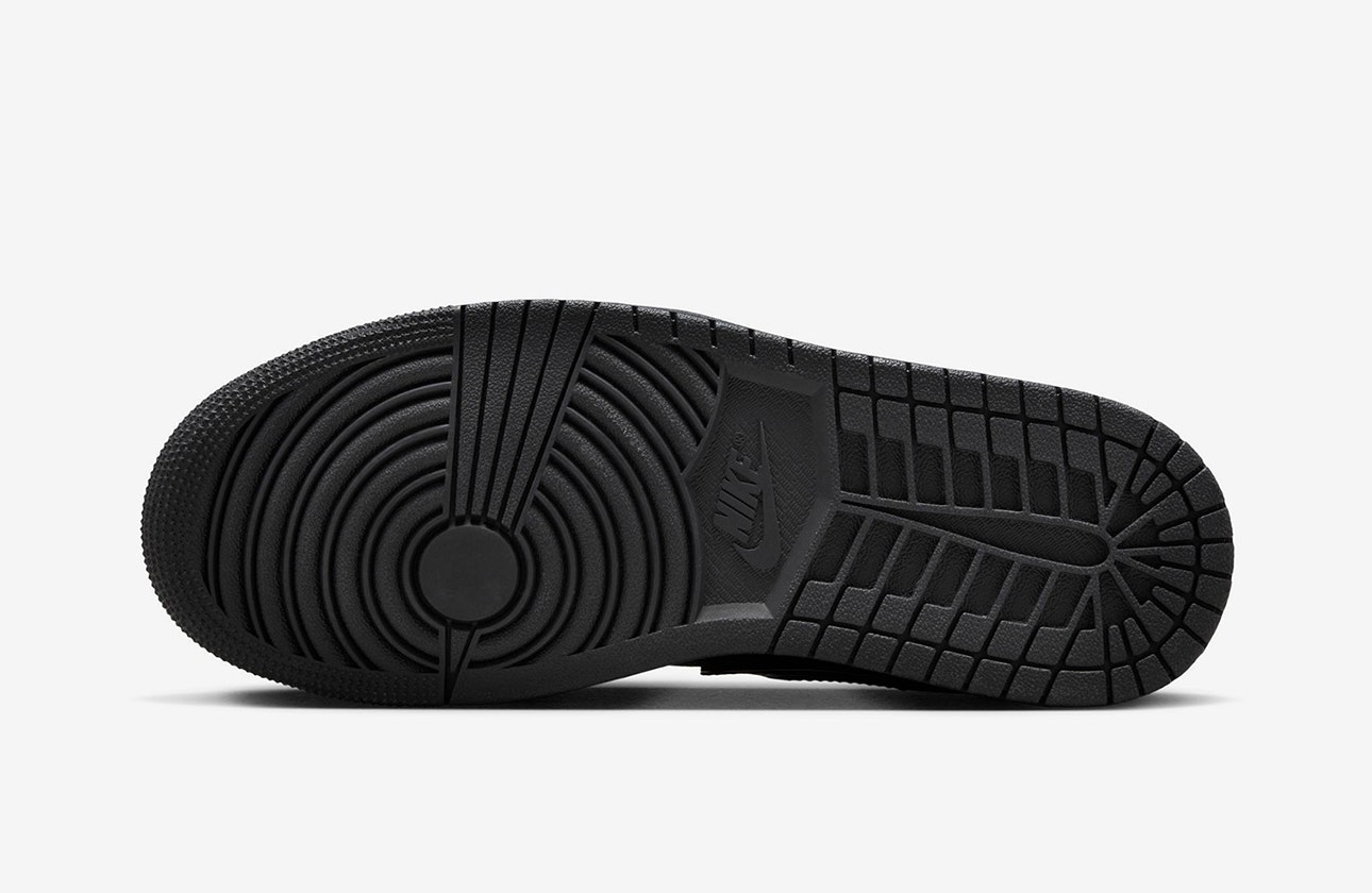 Air Jordan 1 Low SE "Patent Elephant Black"
