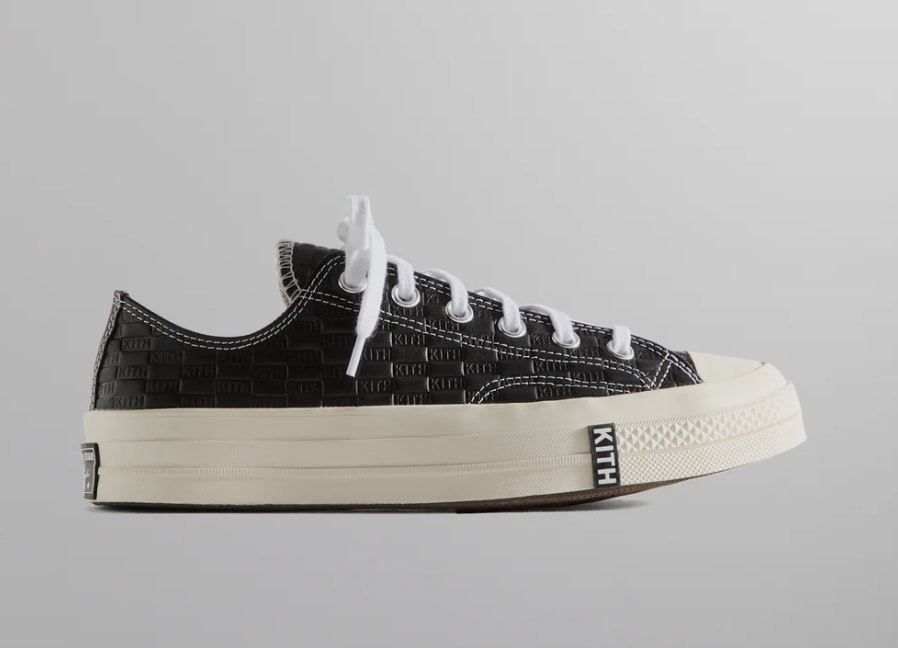 Kith x Converse Chuck Taylor All Star "Black Monogram"