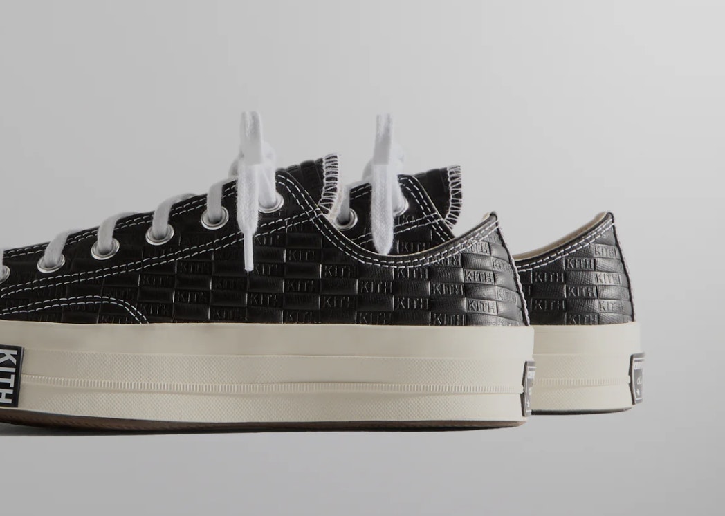 Kith x Converse Chuck Taylor All Star "Black Monogram"