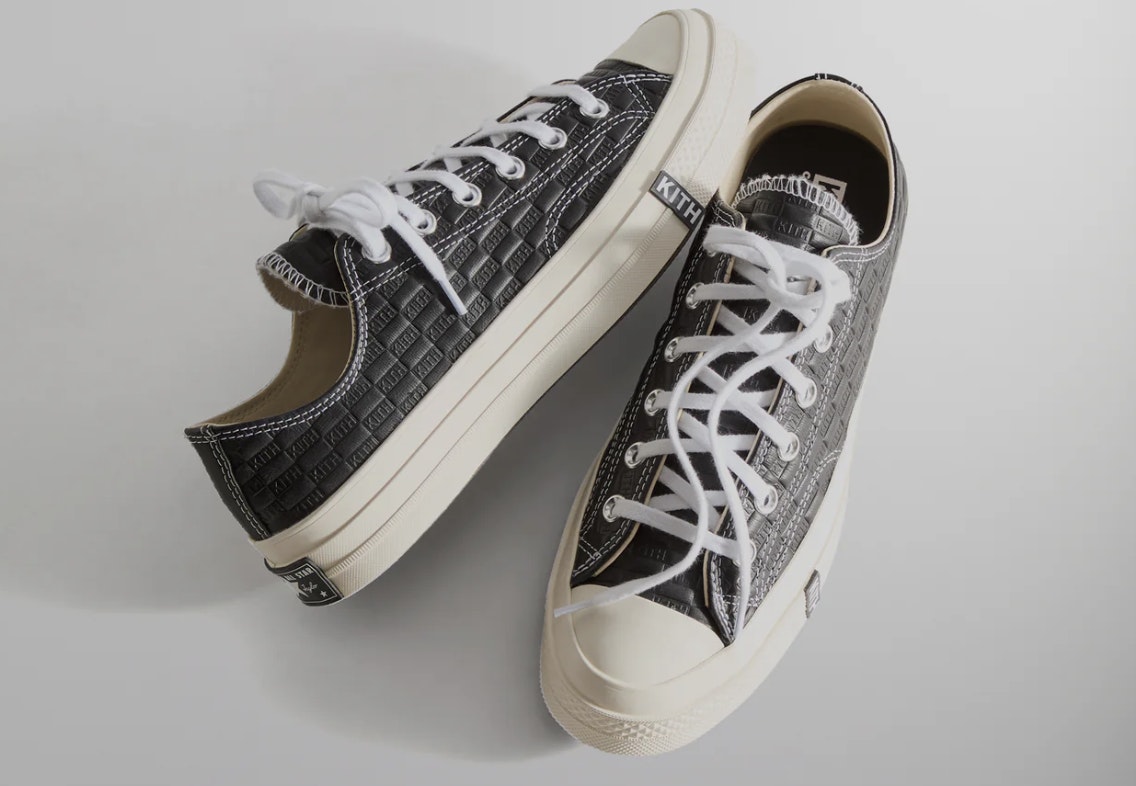 Kith x Converse Chuck Taylor All Star "Black Monogram"