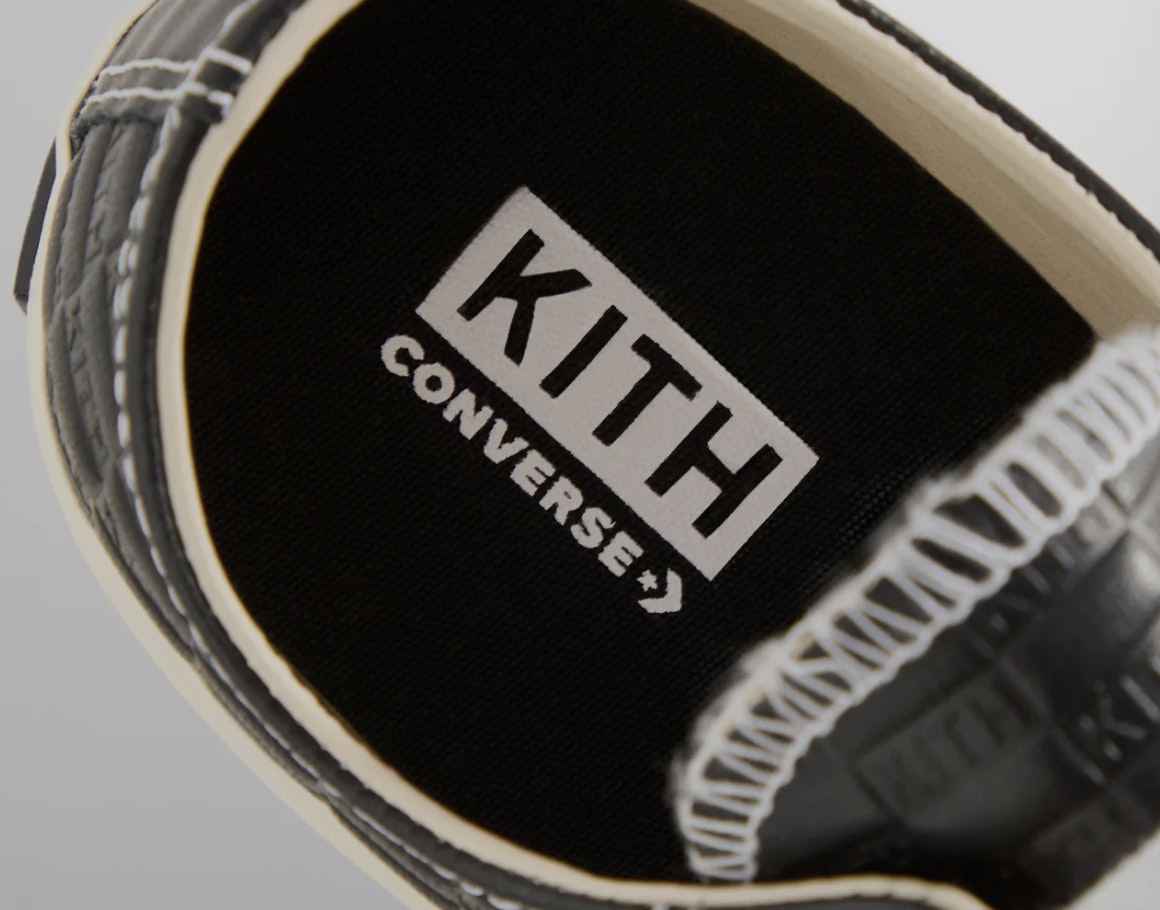 Kith x Converse Chuck Taylor All Star "Black Monogram"