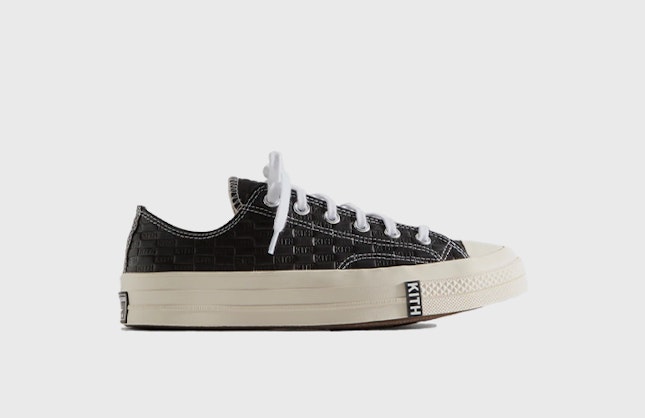 Kith x Converse Chuck Taylor All Star "Black Monogram"