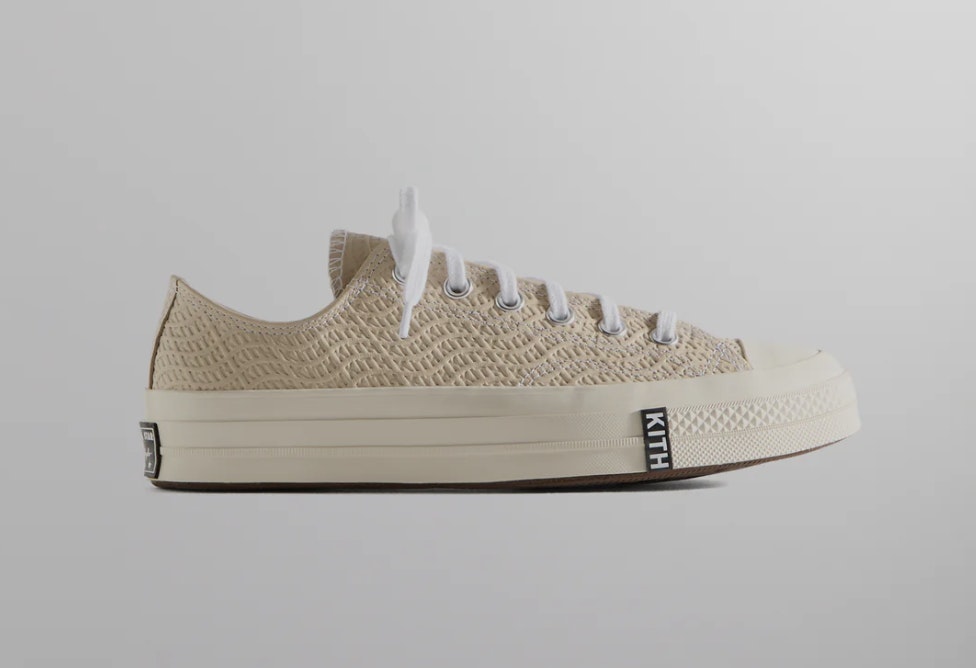 Kith x Converse Chuck Taylor All Star "Egret Monogram"