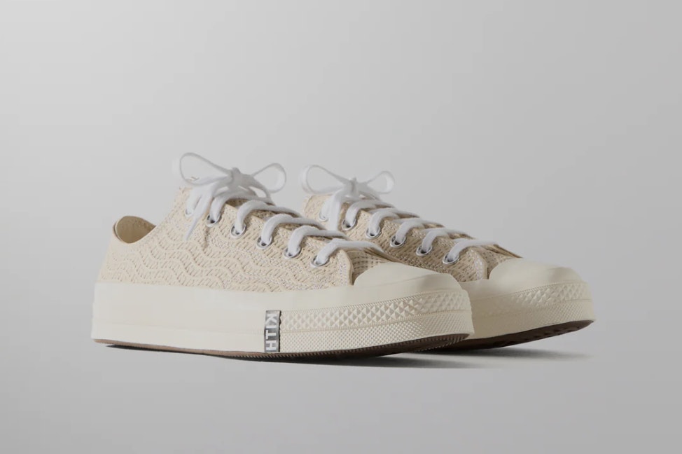Kith x Converse Chuck Taylor All Star "Egret Monogram"