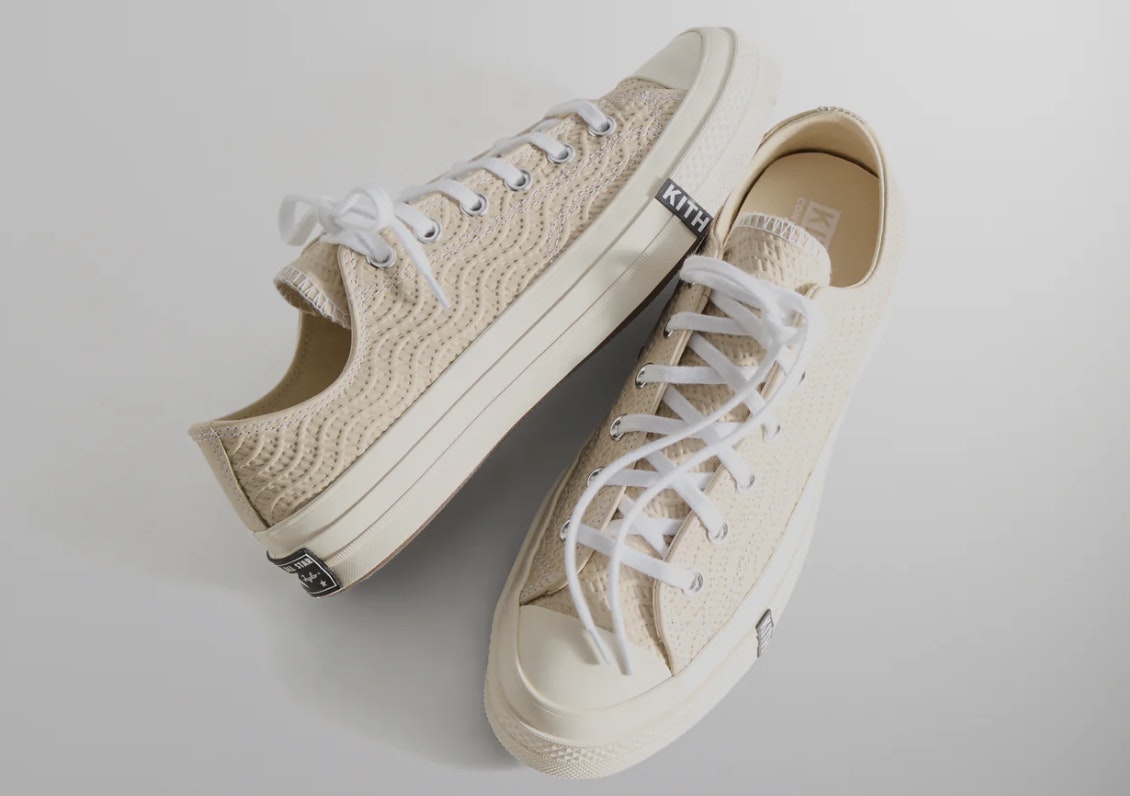 Kith x Converse Chuck Taylor All Star "Egret Monogram"