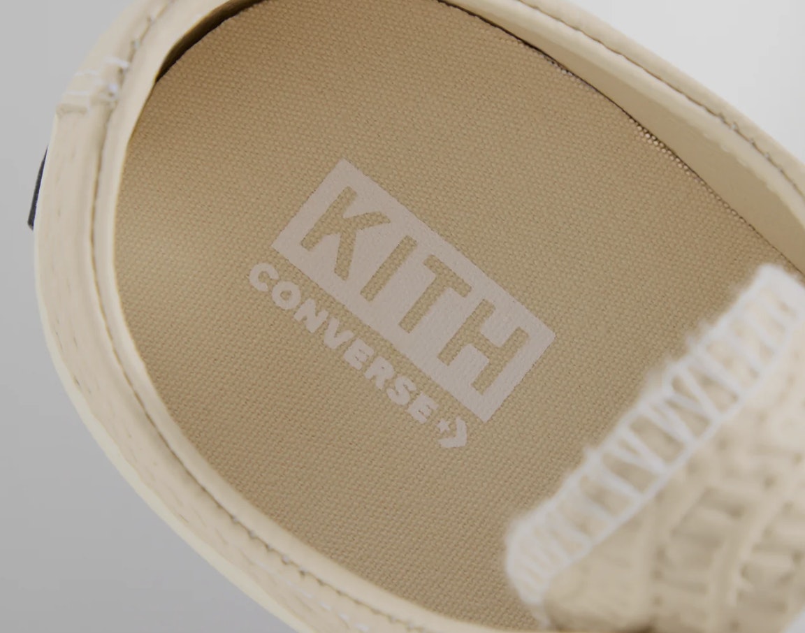 Kith x Converse Chuck Taylor All Star "Egret Monogram"