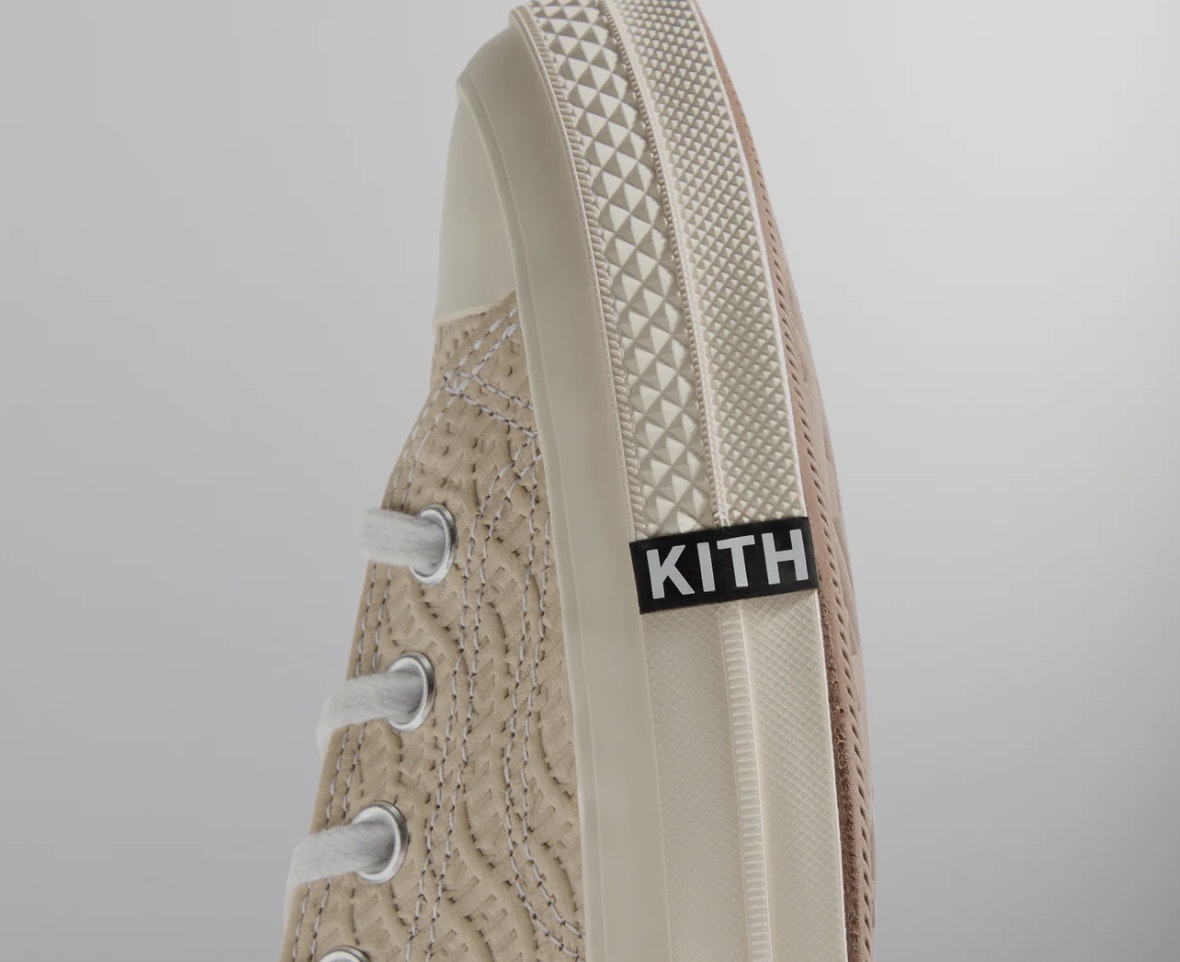 Kith x Converse Chuck Taylor All Star "Egret Monogram"