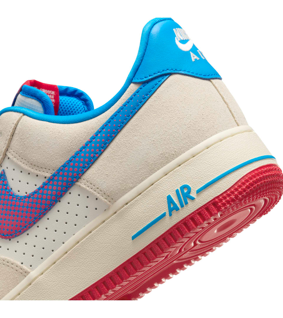 red blue white air force 1