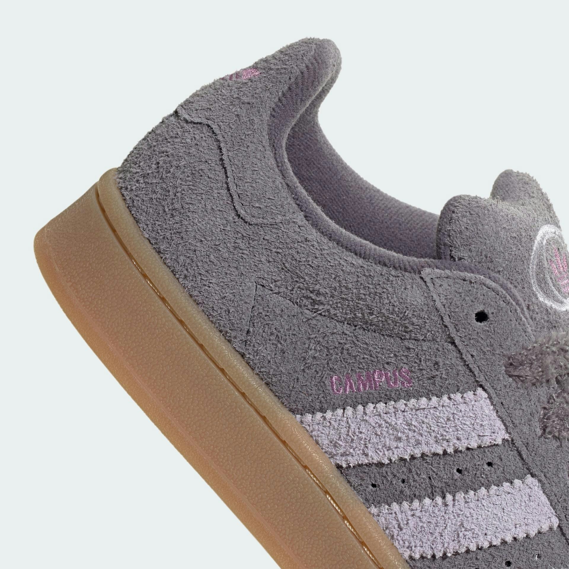 adidas Campus 00s "Shaggy Suede" (Trace Grey)