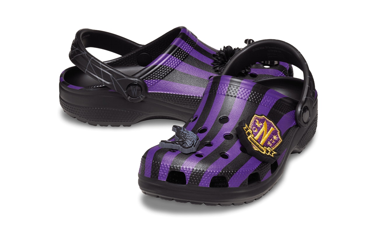 Wednesday Nevermore x Crocs Classic Clog "Black"
