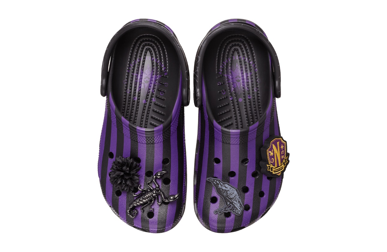 Wednesday Nevermore x Crocs Classic Clog "Black"