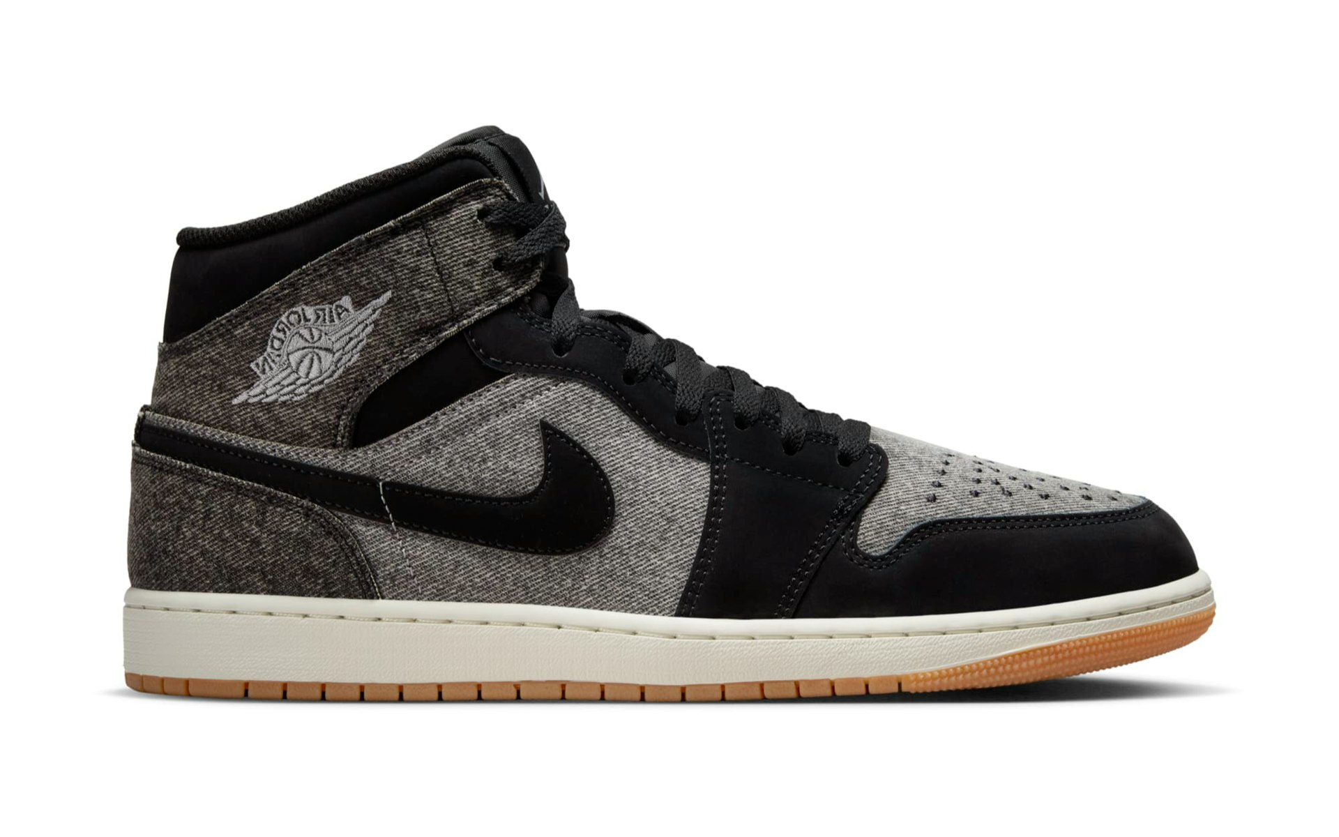 Air Jordan 1 Mid "Black Denim"