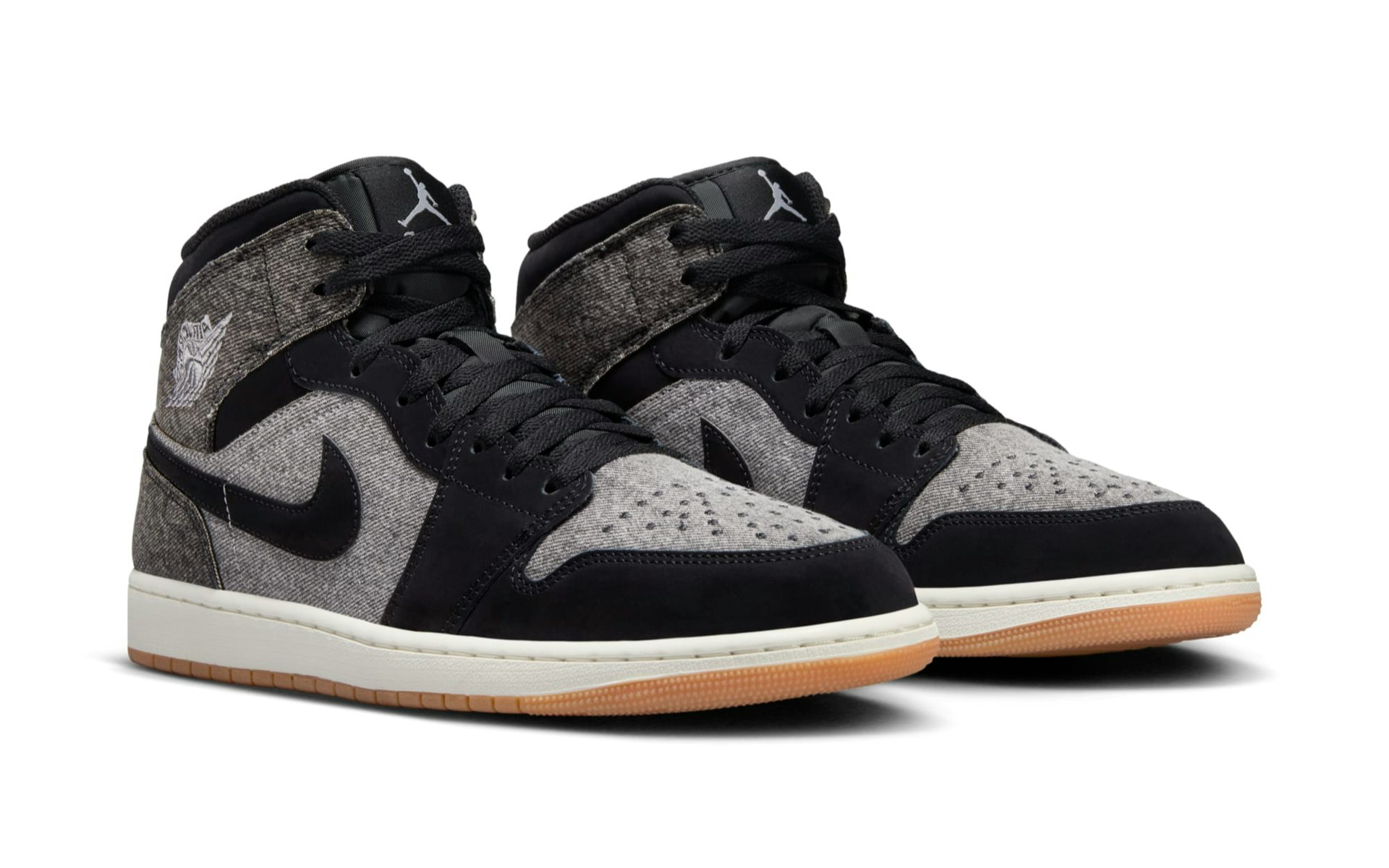 Air Jordan 1 Mid "Black Denim"