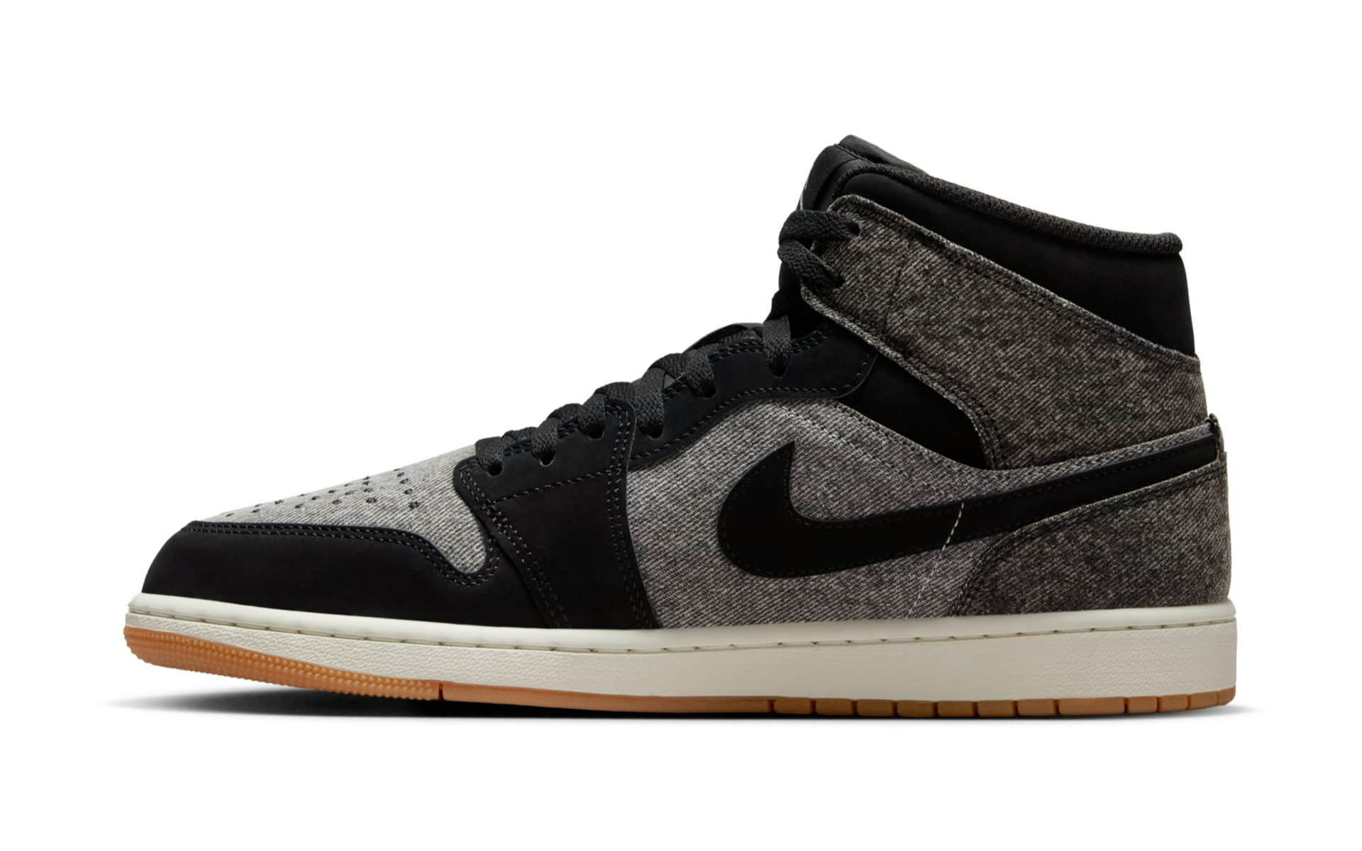 Air Jordan 1 Mid "Black Denim"