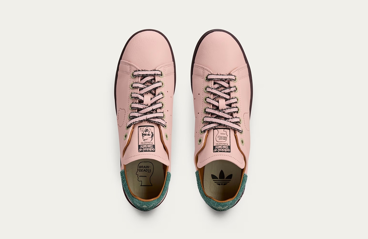 Brain Dead x adidas Stan Smith "Vapour Pink"