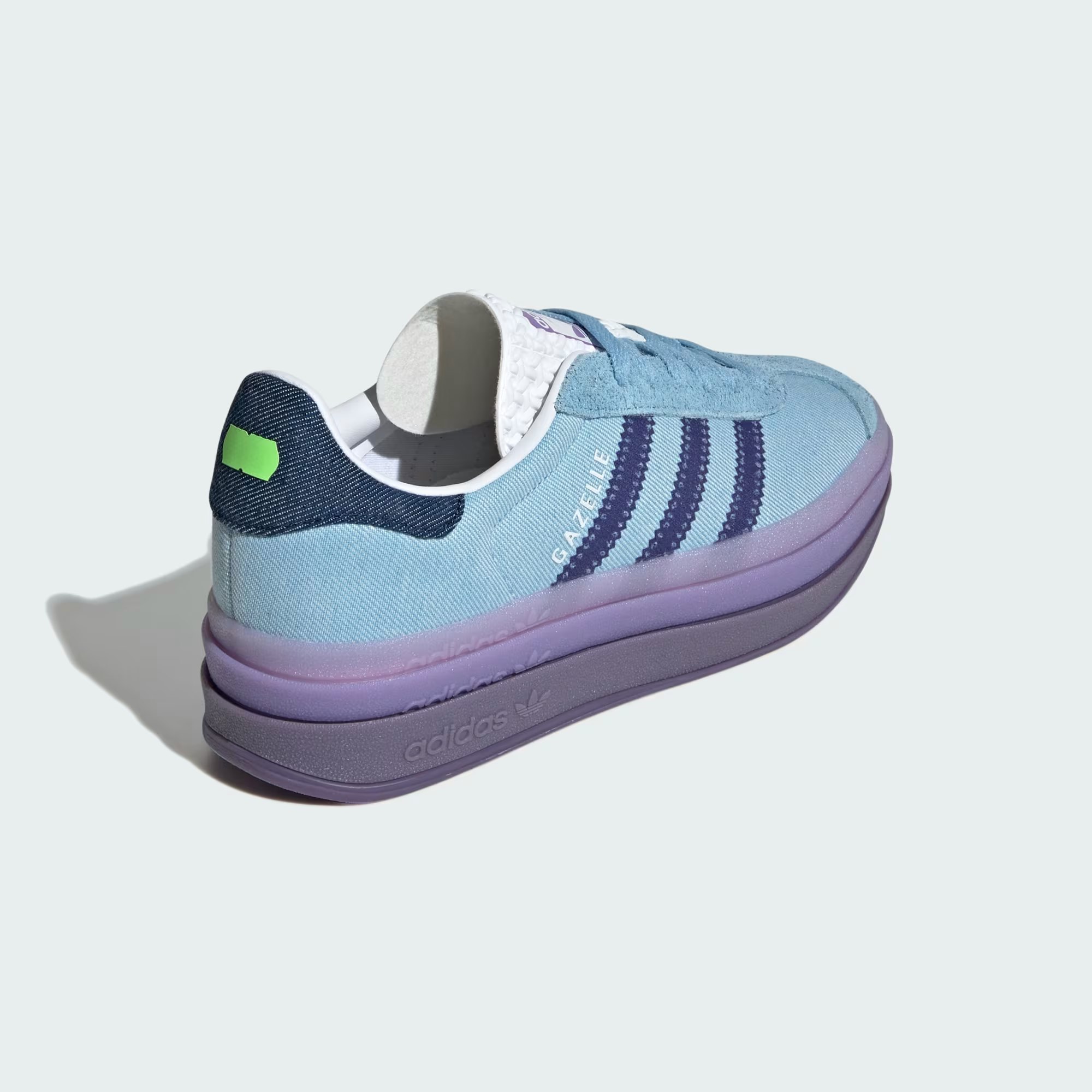 KSENIASCHNAIDER x adidas Gazelle Bold "Blue Denim"