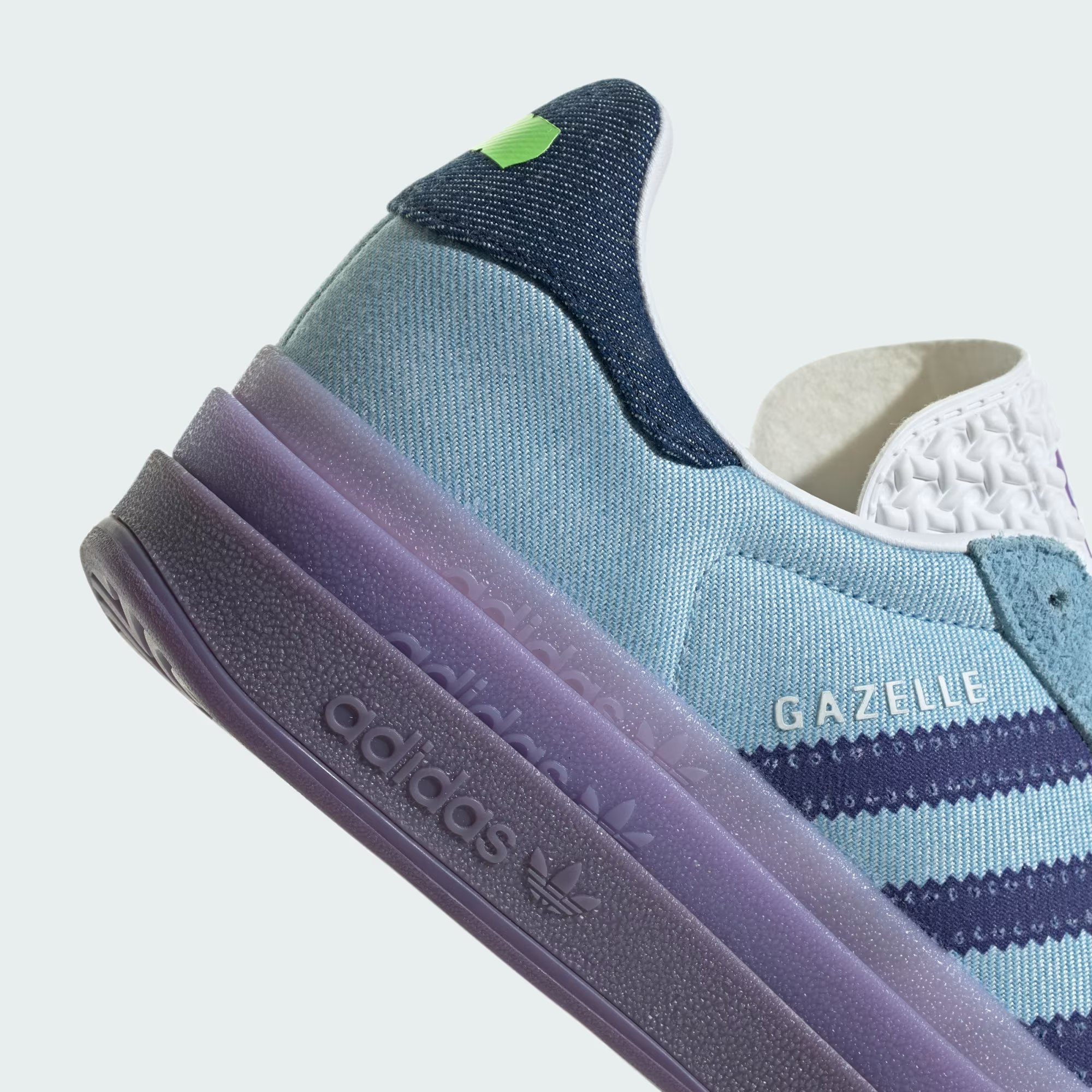 KSENIASCHNAIDER x adidas Gazelle Bold "Blue Denim"