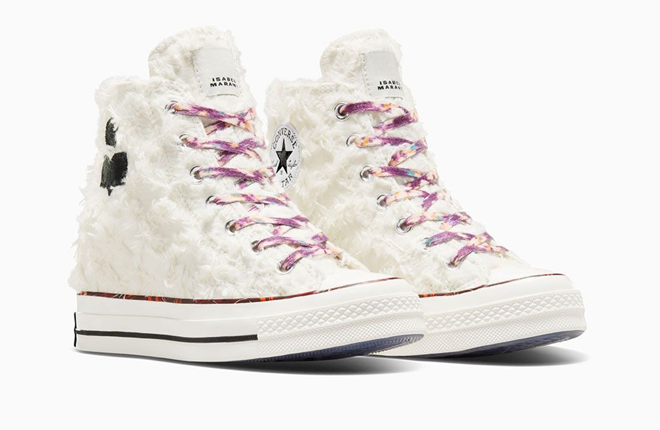 Isabel Marant x Converse Chuck 70 Internal Wedge High Top "Vanilla White"