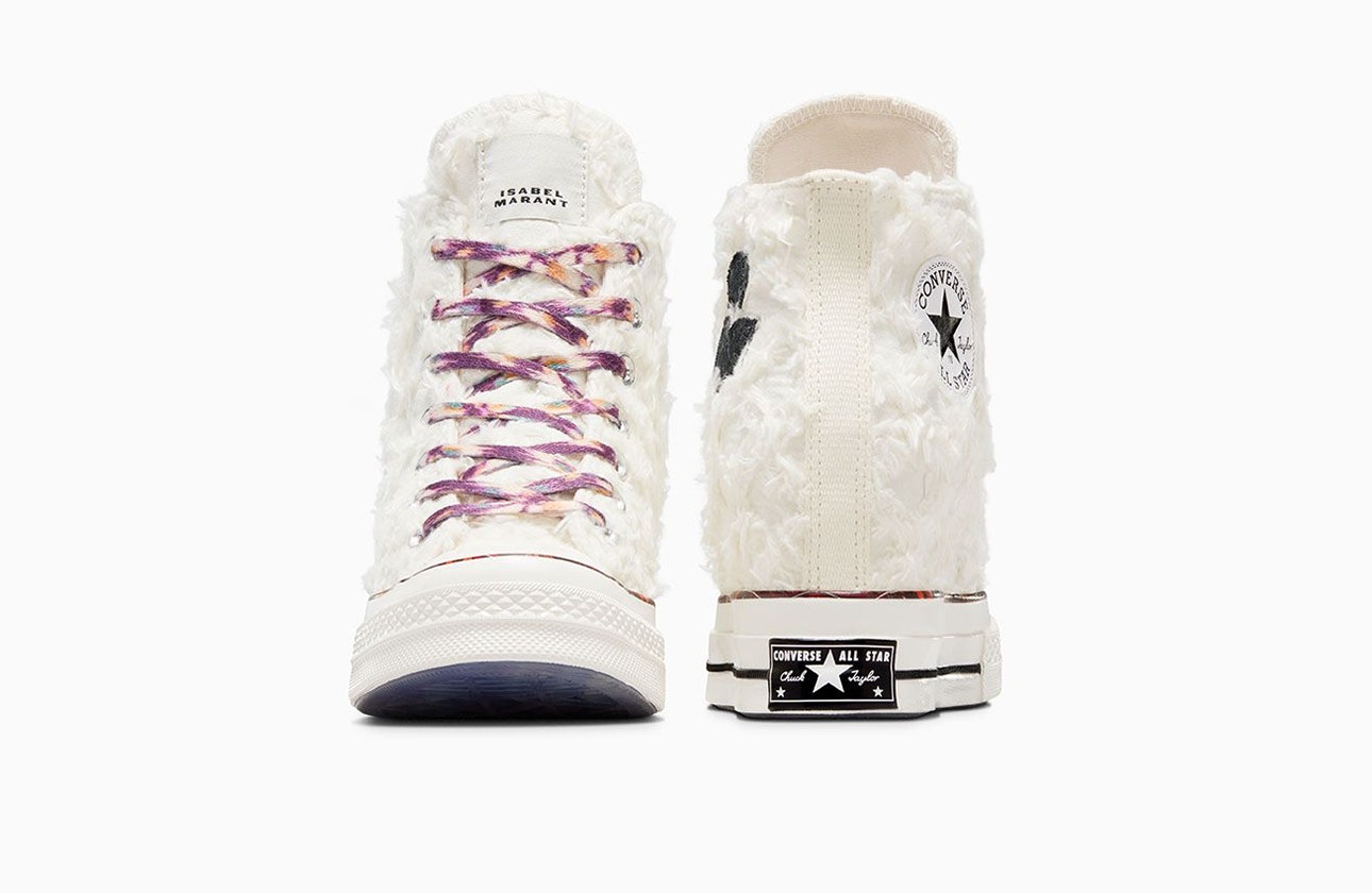 Isabel Marant x Converse Chuck 70 Internal Wedge High Top "Vanilla White"
