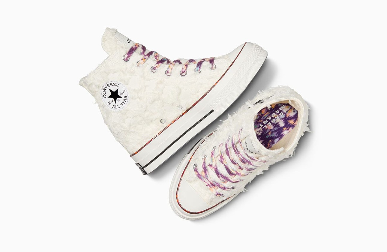 Isabel Marant x Converse Chuck 70 Internal Wedge High Top "Vanilla White"