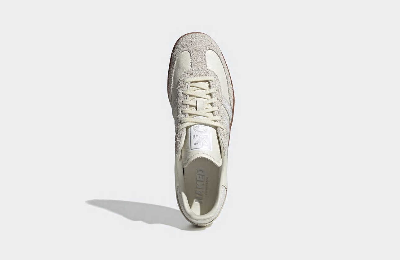 Naked x adidas Samba OG "Crystal White"