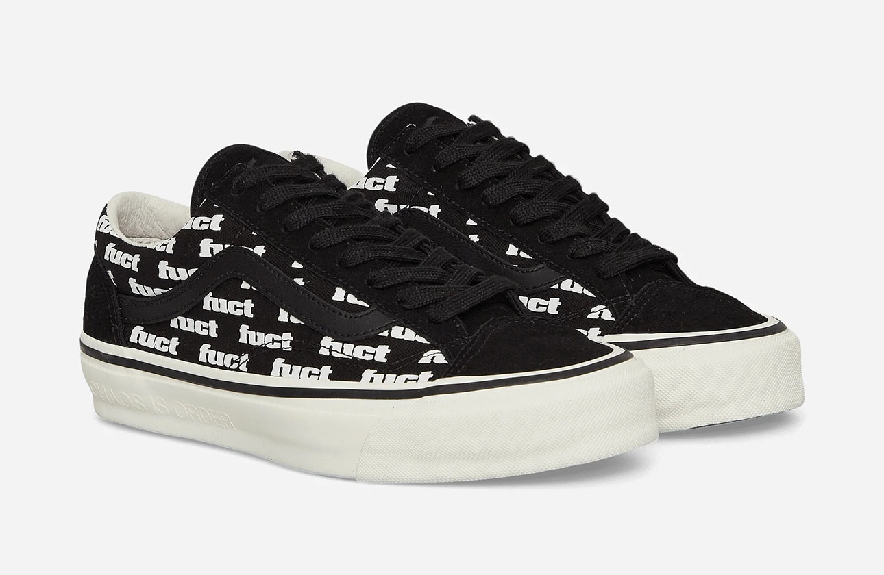 Fuct x Slam Jam x Vans Old Skool Reissue 36 "Black"