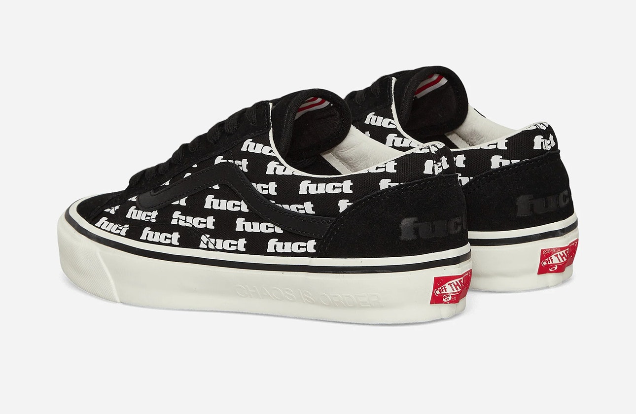 Fuct x Slam Jam x Vans Old Skool Reissue 36 "Black"