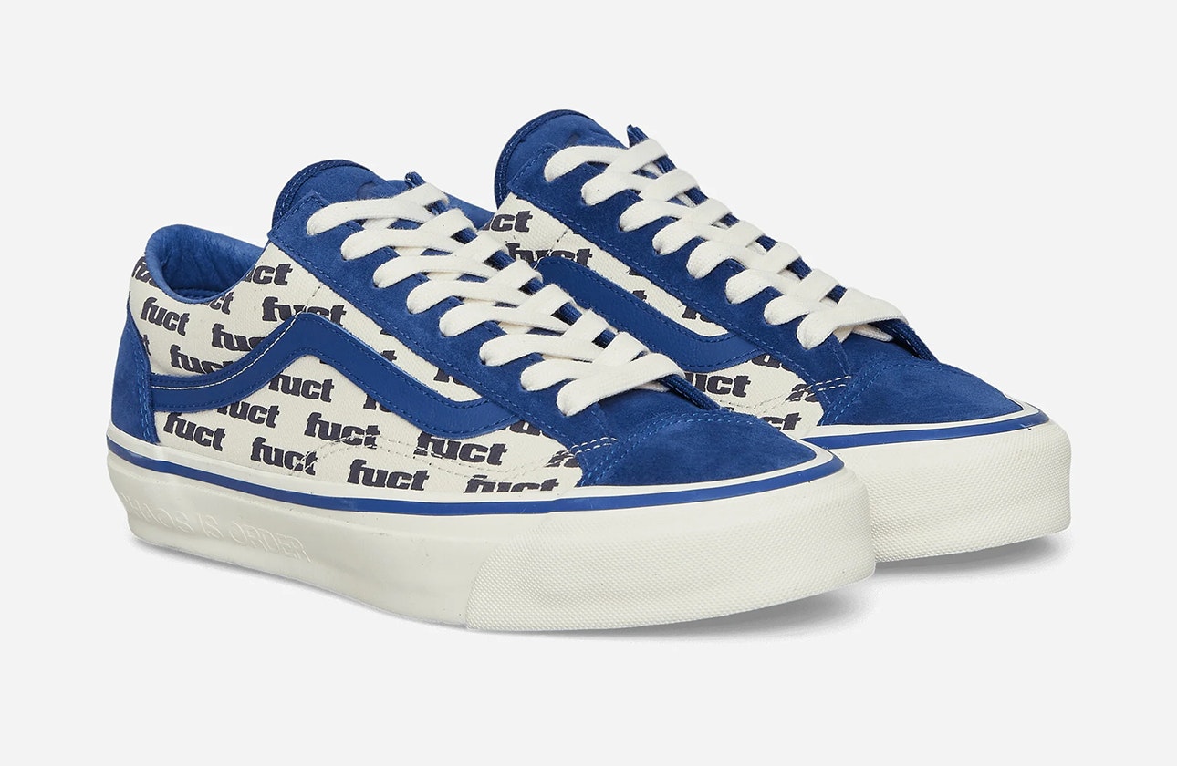Fuct x Slam Jam x Vans Old Skool Reissue 36 "True Blue"