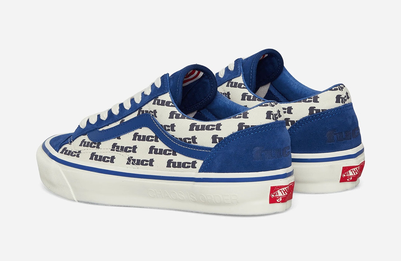 Fuct x Slam Jam x Vans Old Skool Reissue 36 "True Blue"