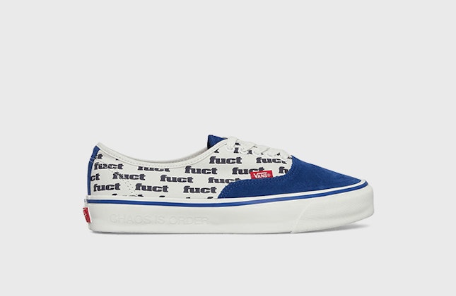 Fuct x Slam Jam x Vans Authentic Reissue 44 "True Blue" Fuct x Slam Jam x Vans Authentic Reissue 44 "True Blue"