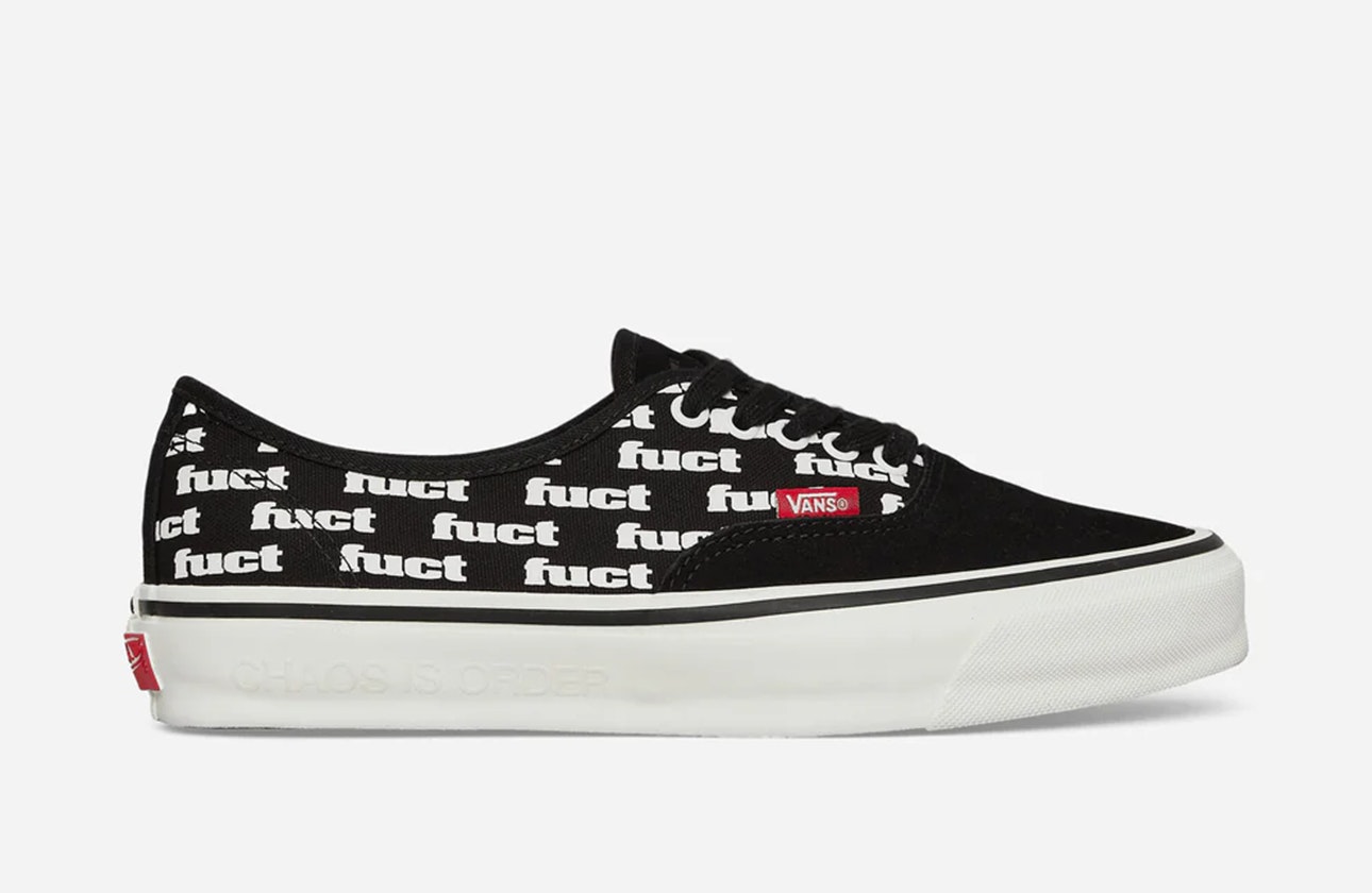 Fuct x Slam Jam x Vans Authentic Reissue 44 "Black"