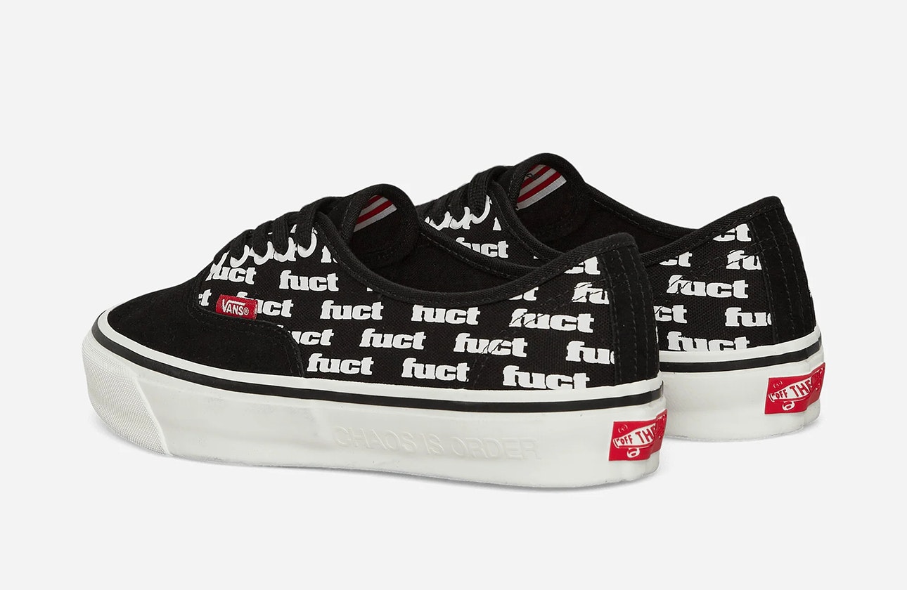 Fuct x Slam Jam x Vans Authentic Reissue 44 "Black"