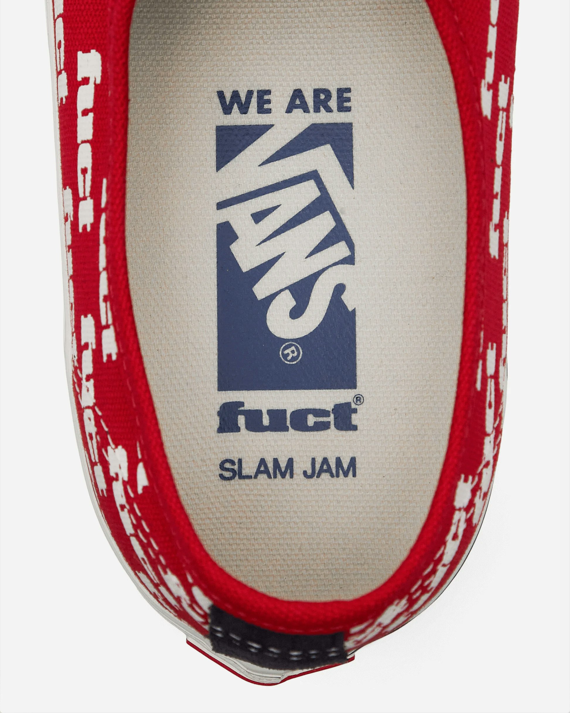 Fuct x Slam Jam x Vans Authentic Reissue 44 "Racing Red"