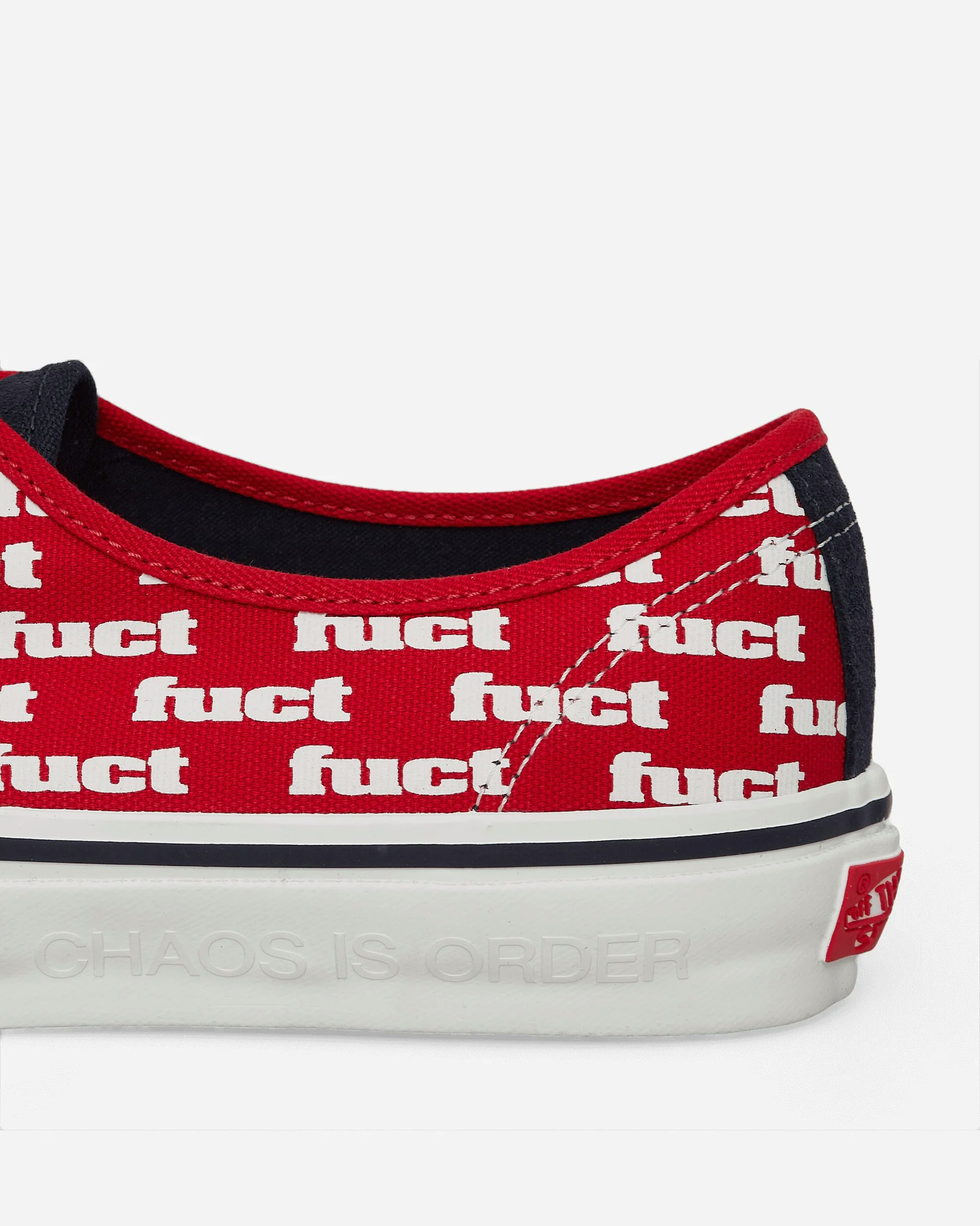 Fuct x Slam Jam x Vans Authentic Reissue 44 "Racing Red"