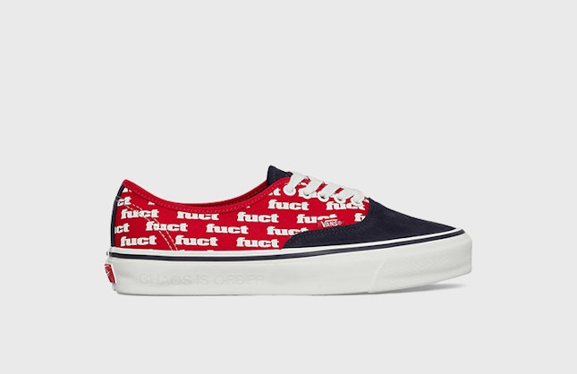 Fuct x Slam Jam x Vans Authentic Reissue 44 "Racing Red"