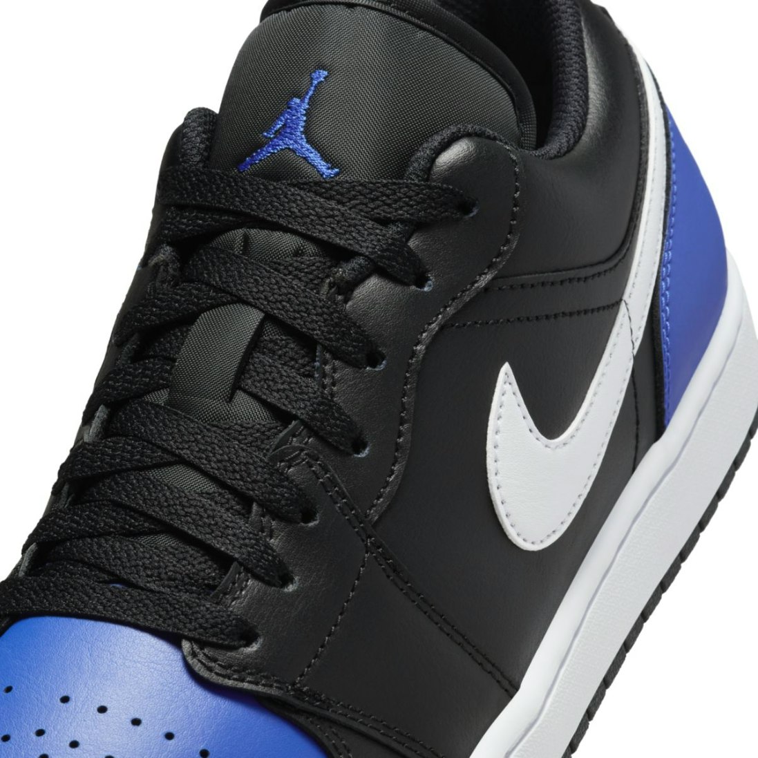 Air Jordan 1 Low "Black Royal Toe"