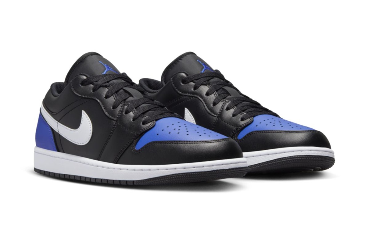 Air Jordan 1 Low "Black Royal Toe"