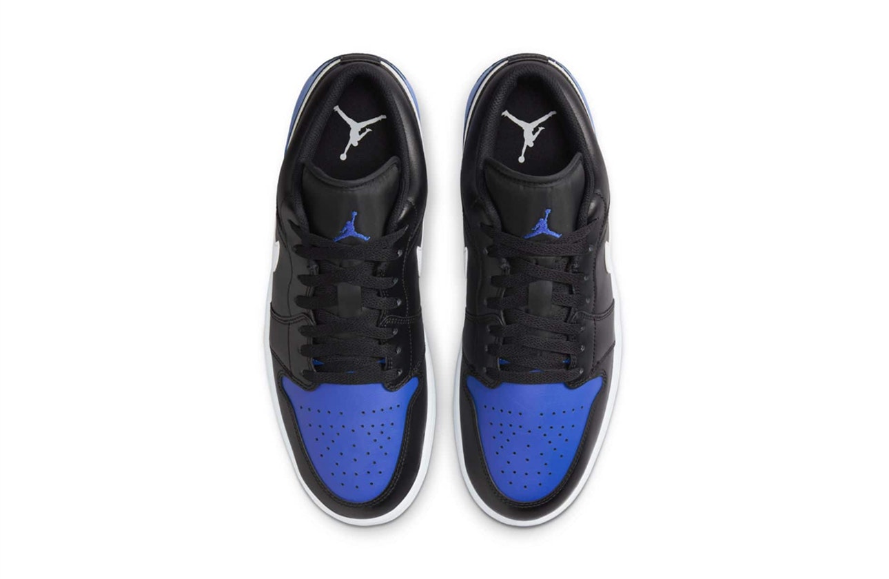 Air Jordan 1 Low "Black Royal Toe"