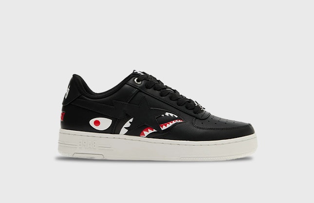 A Bathing Ape Bape Sta Shark M2 "Black"