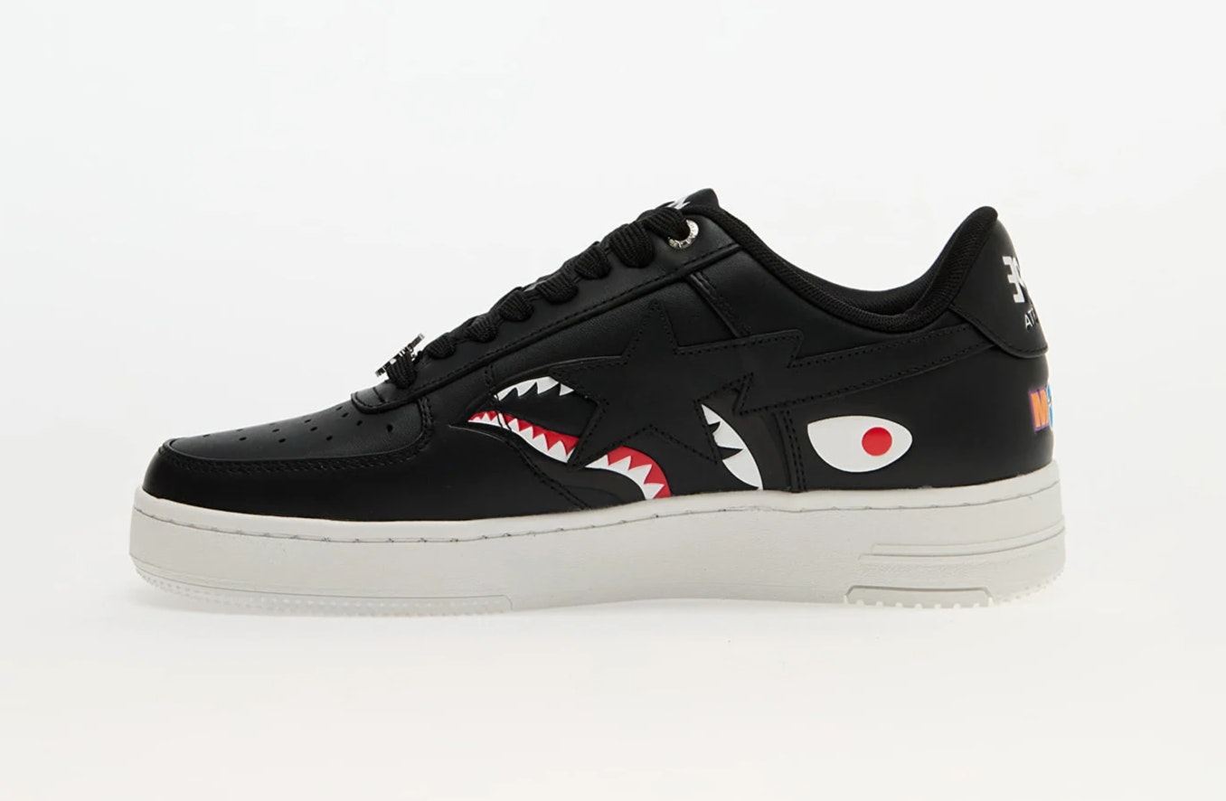 A Bathing Ape Bape Sta Shark M2 "Black"