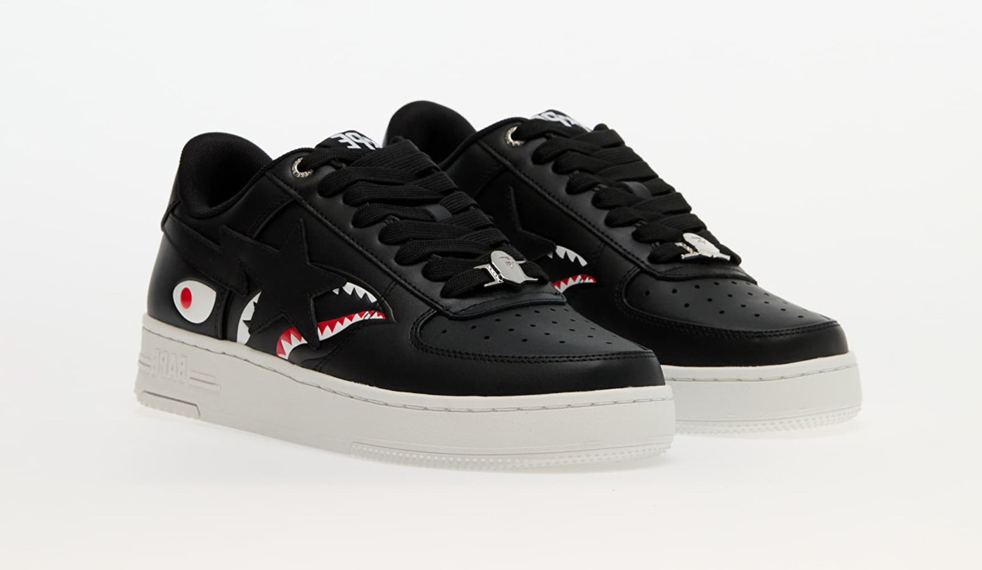 A Bathing Ape Bape Sta Shark M2 "Black"