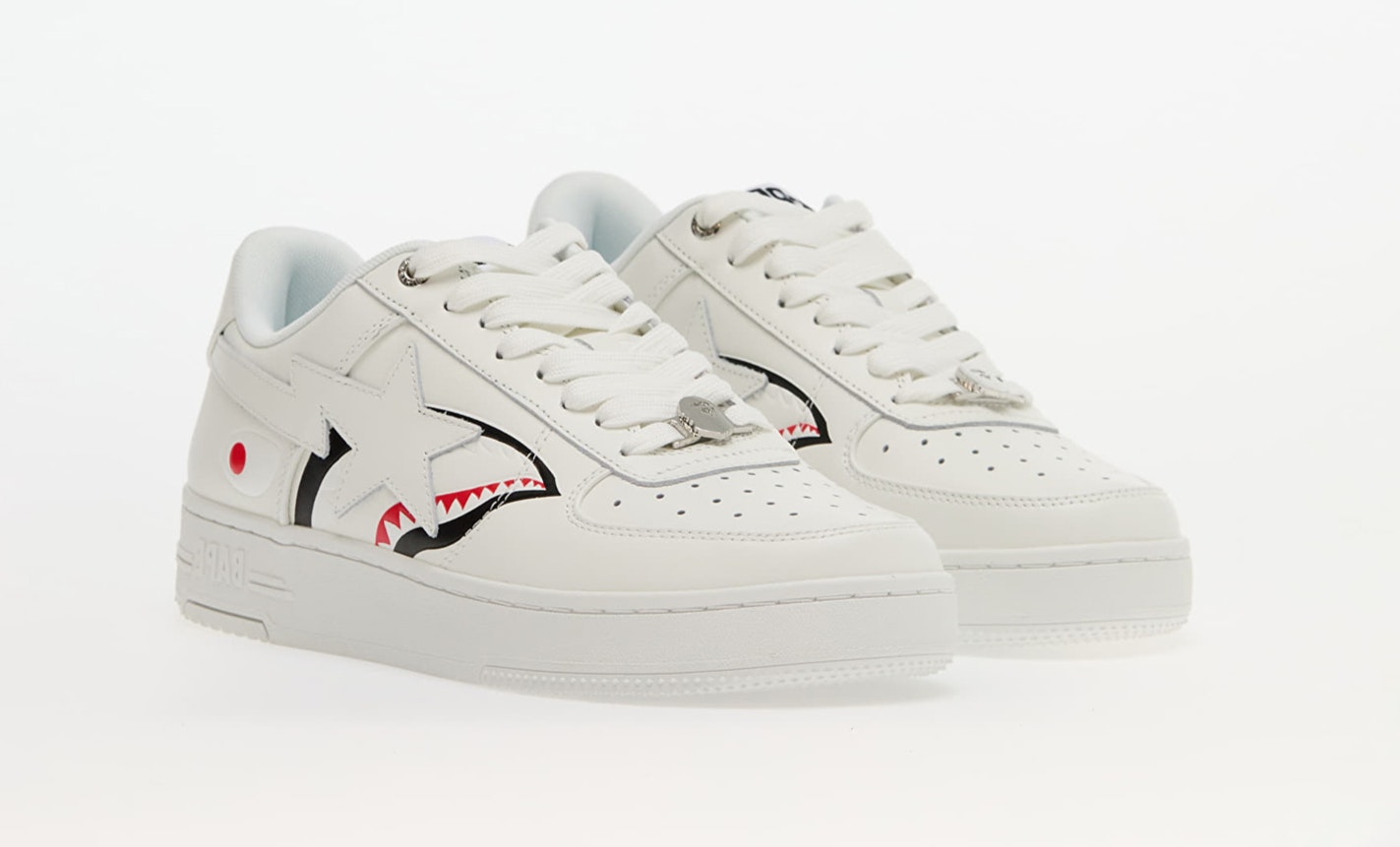 A Bathing Ape Bape Sta Shark M2 "White"