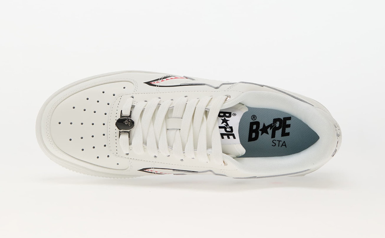 A Bathing Ape Bape Sta Shark M2 "White"