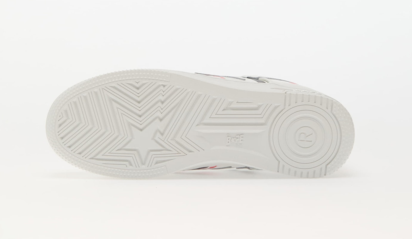 A Bathing Ape Bape Sta Shark M2 "White"
