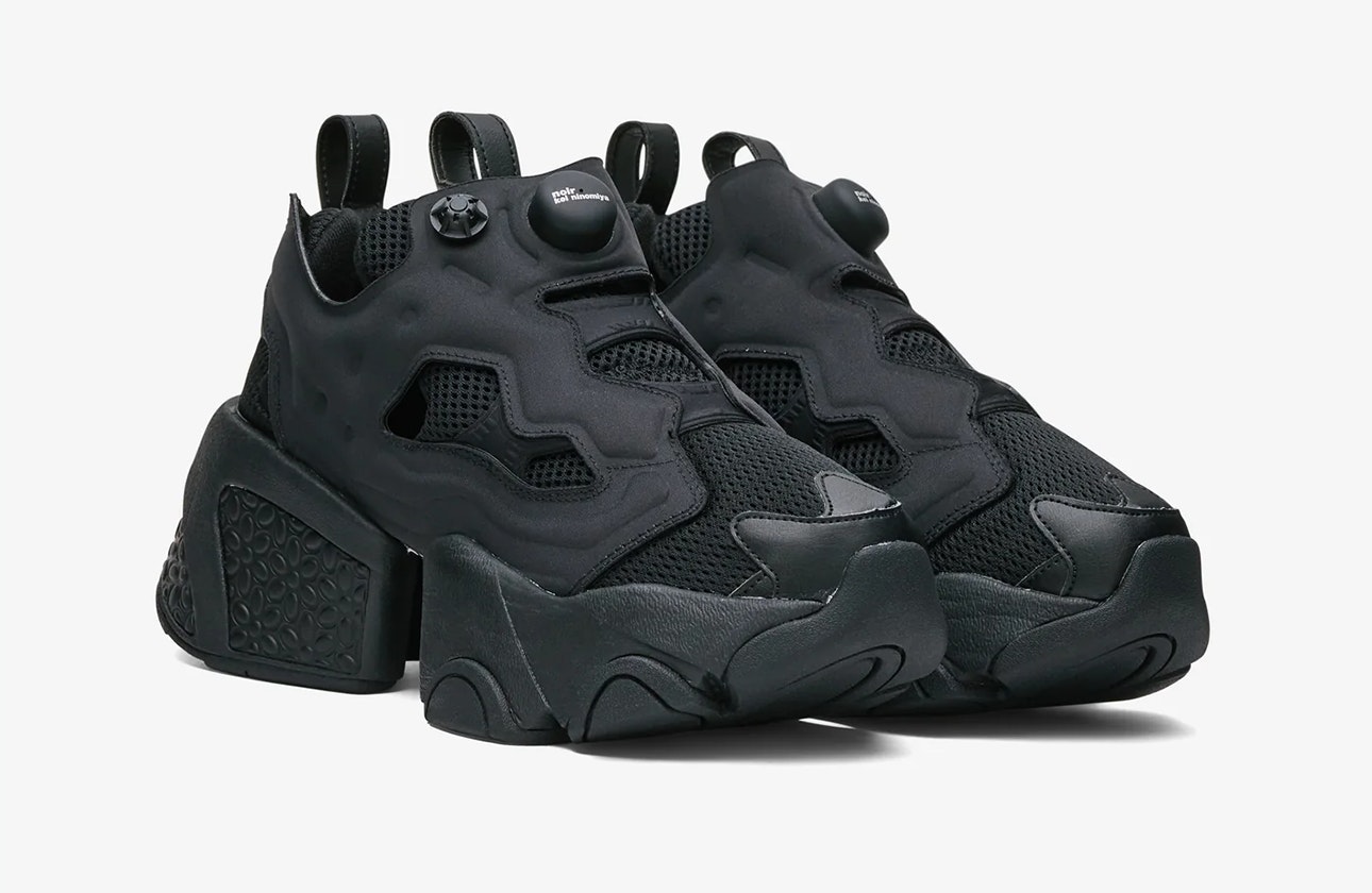 Noir Kei Ninomiya x Reebok Smooth Pumpumpump "Black"